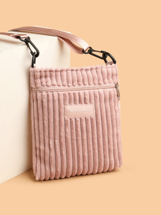 Bolsa Mensajero de Pana para Mujer - Estilo Casual y Funcional - Image 37