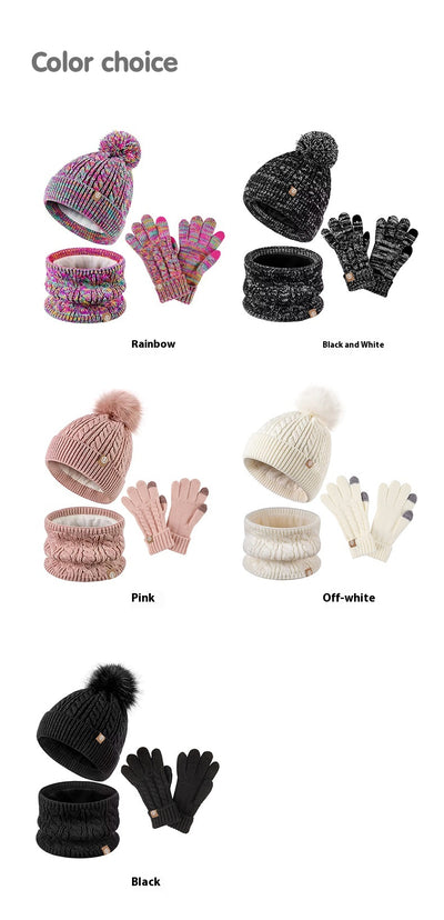 Conjunto Abrigador Infantil: Gorro, Bufanda y Guantes de Felpa para Invierno - Image 12