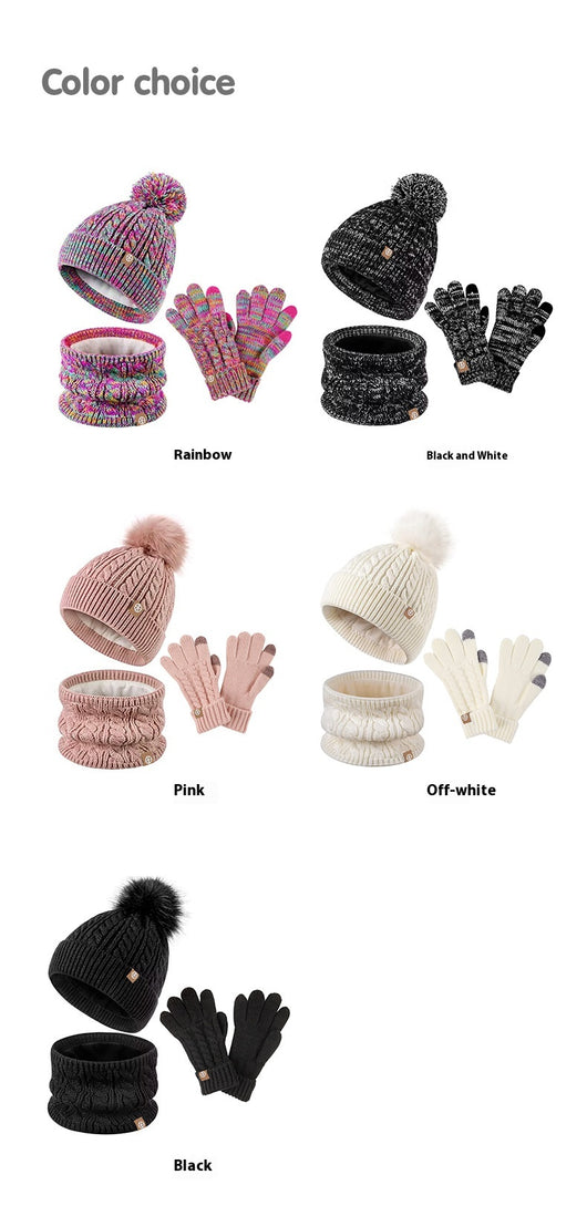 Conjunto Abrigador Infantil: Gorro, Bufanda y Guantes de Felpa para Invierno - Image 12