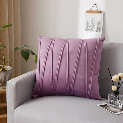 Funda de Almohada Terciopelo Plisada Premium para Sofá y Cabecera - Image 22