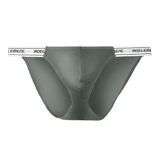 Tanga Deportiva Elástica de Seda Helada para Hombre - Cintura Baja - Image 2