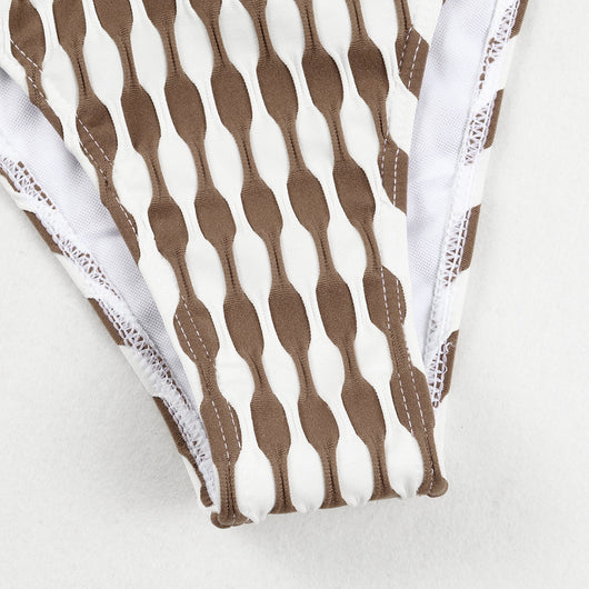 Bikini Dos Piezas Tubo con Pieza de Tres Partes - Image 10