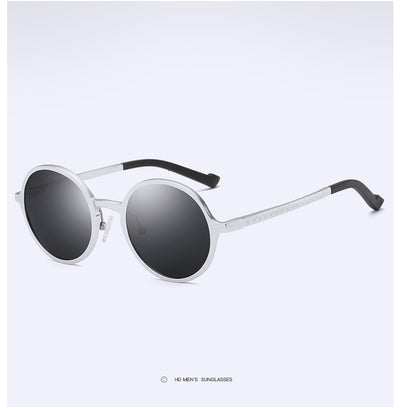 Gafas de Sol Redondas Aluminio Magnesio - Unisex Protección UV - Image 6
