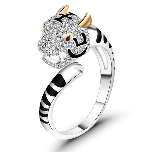 Anillo del Zodiaco en Plata de Ley - Joya Personalizada por Año de Nacimiento - Image 3