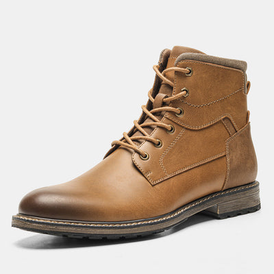 Botas de Trabajo Retro de Cuero para Hombre - Estilo Outdoor - Image 13