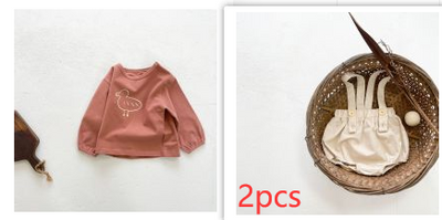 Mochila Infantil Estampado Patito Tierno de Manga Larga - Image 10