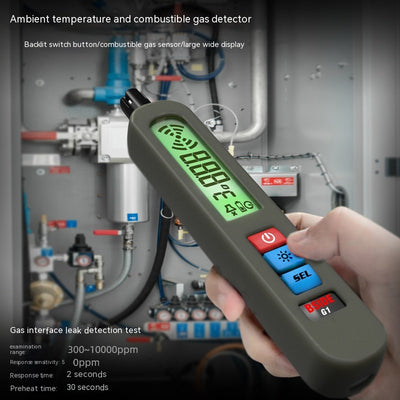 Detector de Gas Combustible Recargable