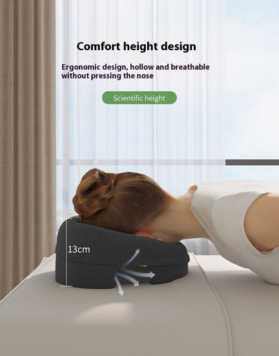 Almohada Masajeadora Facial con Espuma Viscoelástica y Orificio Ergonómico - Image 10