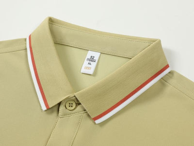 Polo de Seda Helada para Verano - Manga Corta con Solapa - Image 31