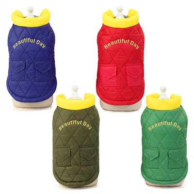 Chaleco Doble Bolsa de Algodón para Mascotas - Image 14