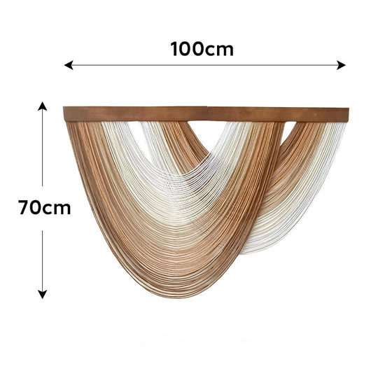 Tapiz Tejido a Mano Estilo Nórdico para Decoración de Sala - Image 9