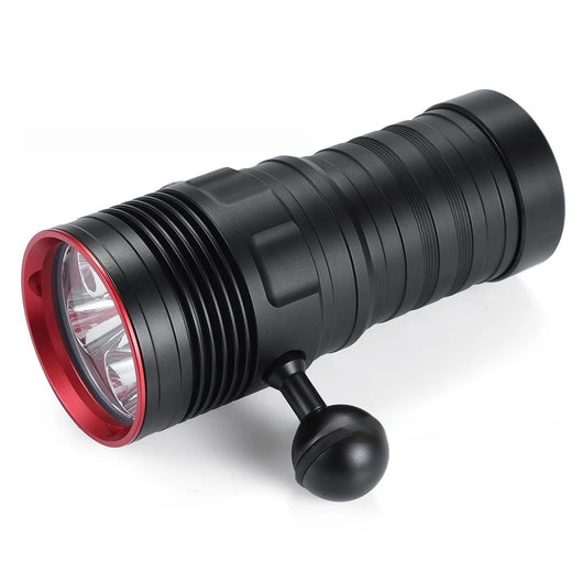 Linterna LED Profesional de Largo Alcance para Camping y Emergencias