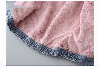 Chaqueta Denim con Forro de Cashmere para Niños - Image 7