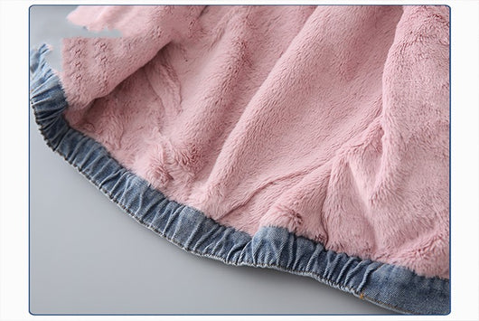 Chaqueta Denim con Forro de Cashmere para Niños - Image 7