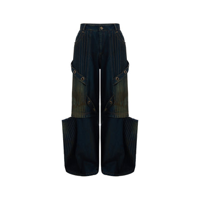 Chaleco Denim Sin Mangas para Hombre con Cuello Tipo Stand - Image 10
