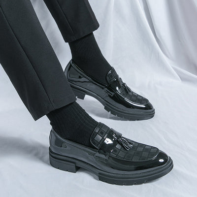 Zapatos de Cuero para Hombre Talla Grande con Plataforma Cómoda - Image 12