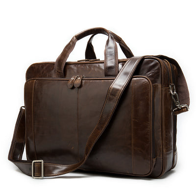 Maletín Ejecutivo de Cuero Genuino para Hombre - Image 4