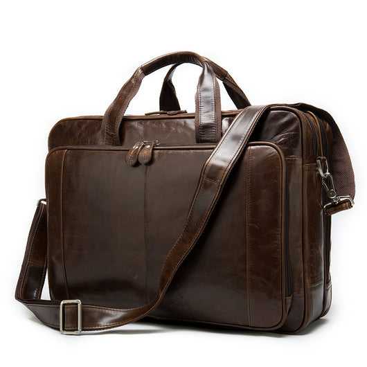 Maletín Ejecutivo de Cuero Genuino para Hombre - Image 4