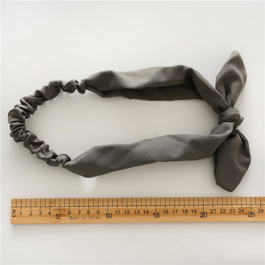 Diadema Elástica con Orejas de Conejo - Accesorio Versátil para Cabello - Image 3