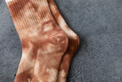 Calcetines para Parejas Tubo Alto Otoño Invierno con Diseño de Rayas - Image 19