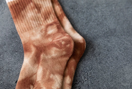 Calcetines para Parejas Tubo Alto Otoño Invierno con Diseño de Rayas - Image 19