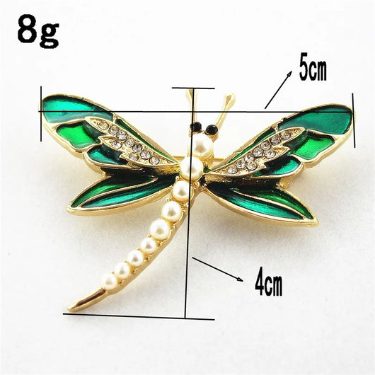 Broche Libélula Verde - Image 7
