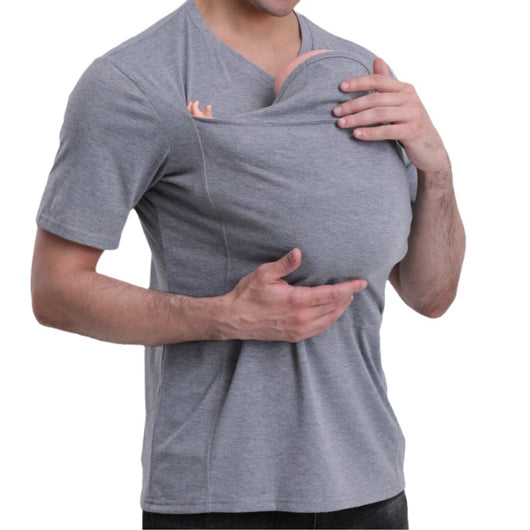 Camiseta Manga Larga Multifuncional Papá Canguro Premium - Image 4