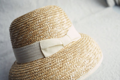 Sombrero Playero Vintage de Paja con Ala Acampanada Estilo Francés - Image 11