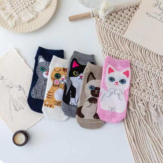 Calcetines Tubo de Algodón para Mujer - Estilo Europeo y Americano - Image 4