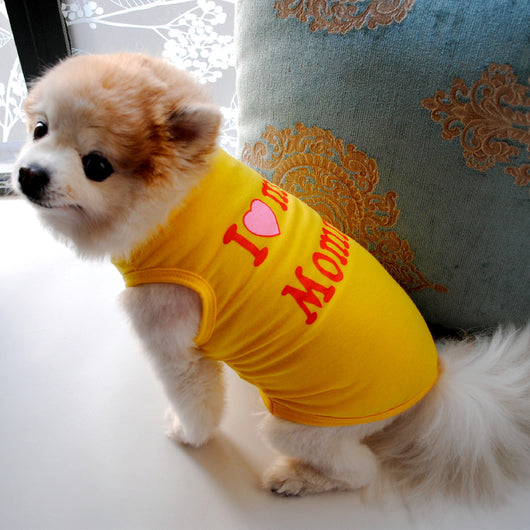 Chaleco para Mascotas Estilo Clásico Mamá Papá - Image 30