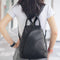 Mochila de Cuero Genuino para Mujer - Gran Capacidad y Funcionalidad