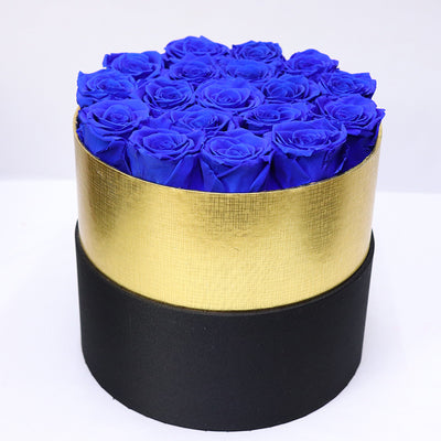 Caja de Regalo Navideña con Rosas Preservadas Hug Bucket - Image 20