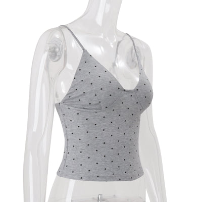 Blusa Camiseta Lunares Ajustada y Elegante para Mujer - Image 14