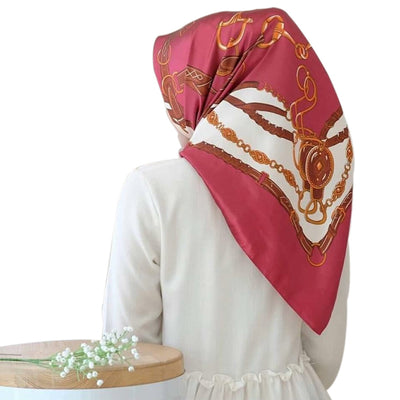 Pañoleta Estampada Grande de Rayón para Mujer - Image 18