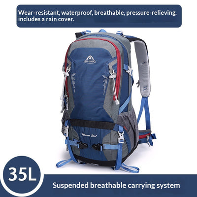 Mochila de Senderismo 35L Ultra Ligera - Tela Oxford Resistente Unisex - Image 8