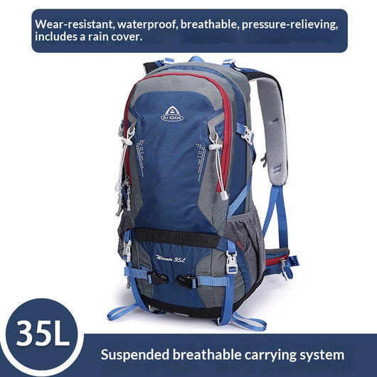 Mochila de Senderismo 35L Ultra Ligera - Tela Oxford Resistente Unisex - Image 8