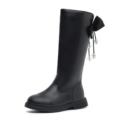 Botas Infantiles de Cuero Estilo Retro Británico - Image 2