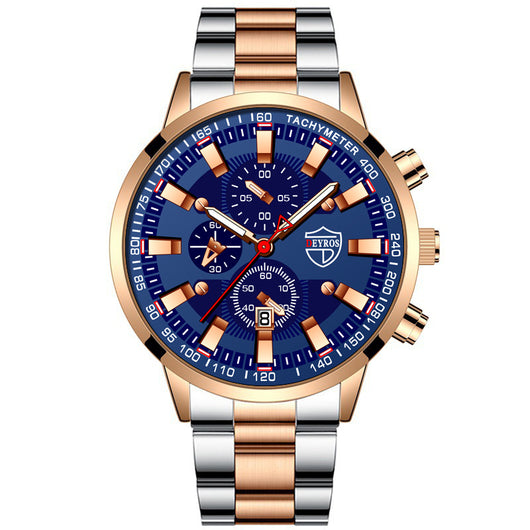 Reloj de Pulsera Hombre Acero Inoxidable con Esfera Luminosa - Image 16