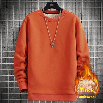 Sudadera con Capucha de Cuero de Cordero para Hombre - Image 8