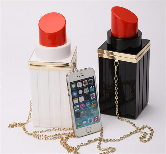 Bolsas con Forma de Labial Negro - Image 13