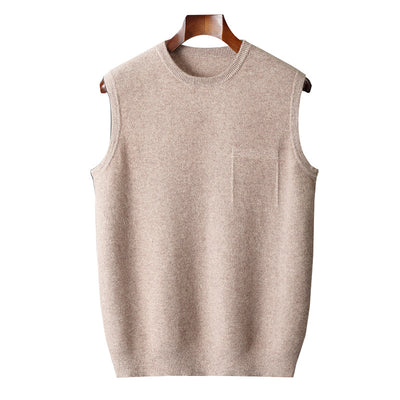 Chaleco Pullover Jacquard para Hombre - Tejido Ejecutivo Premium - Image 3