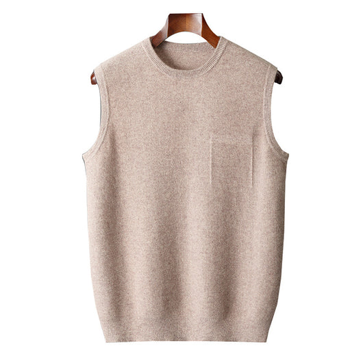 Chaleco Pullover Jacquard para Hombre - Tejido Ejecutivo Premium - Image 3