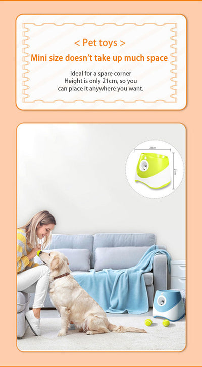 Lanzador Automático de Pelotas para Perros - Juguete Interactivo para Exteriores - Image 14