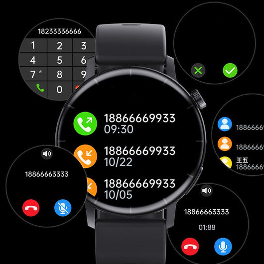 Reloj Inteligente Deportivo con Pantalla Redonda 1.32" y Llamadas Bluetooth - Image 15
