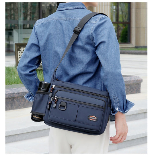 Bolsa Mensajera Casual de Gran Capacidad para Hombre - Image 11