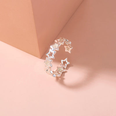 Anillo Ajustable Copper The Night Star en Bronce - Image 4