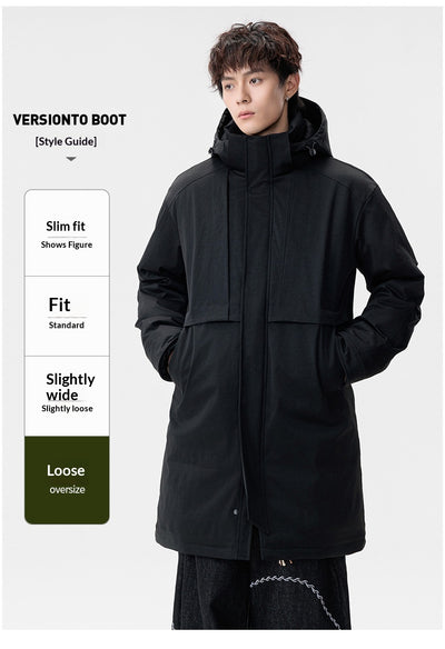 Abrigo Hombre Suelto Impermeable Moderno y Cálido - Image 30