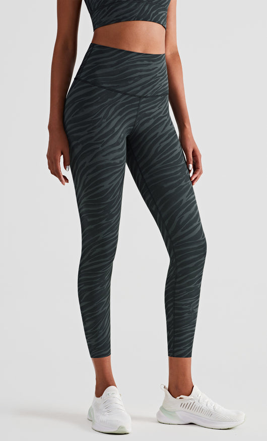 Leggings Deportivos Estampados Levanta Glúteos Cintura Alta Reductores