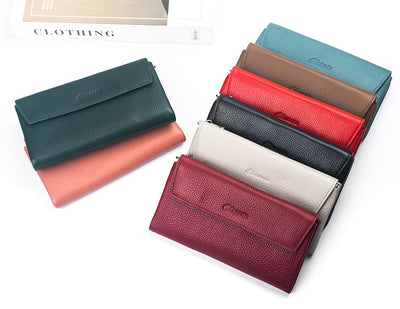 Billetera de Cuero Genuino Premium - Cartera Manual de Piel de Res - Image 25