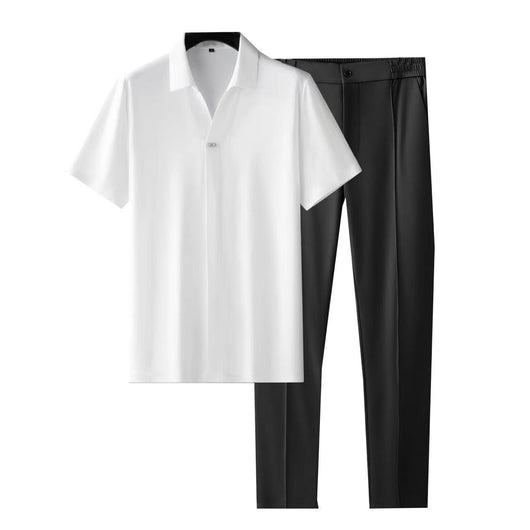 Blusa Sin Costuras Ultrafina de Seda Helada con Adhesivo - Manga Corta Verano - Image 13
